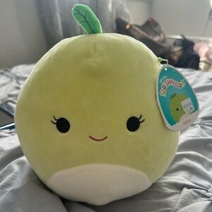 Squishmallows Light Green Apple Plush